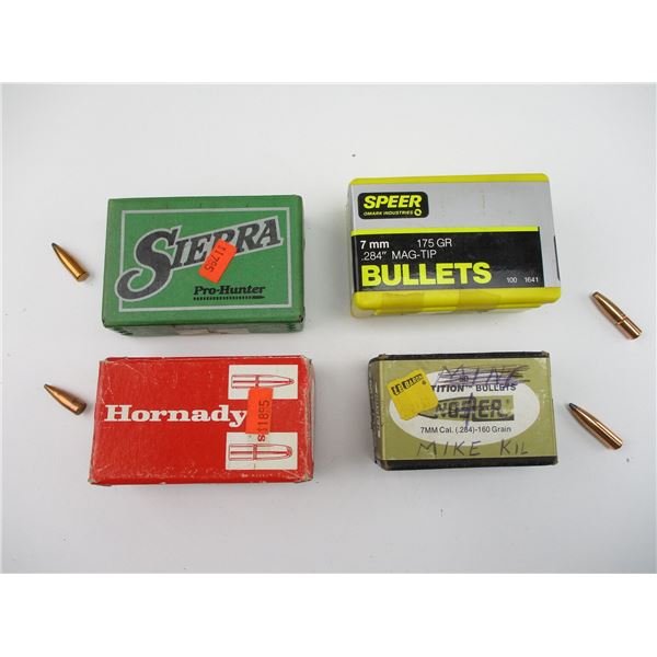 7MM CAL BULLET LOT