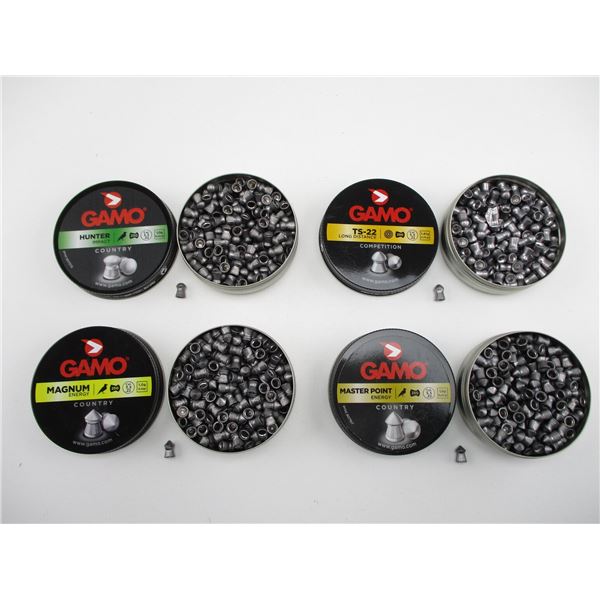 ASSORTED GAMO AIR GUN PELLET LOT