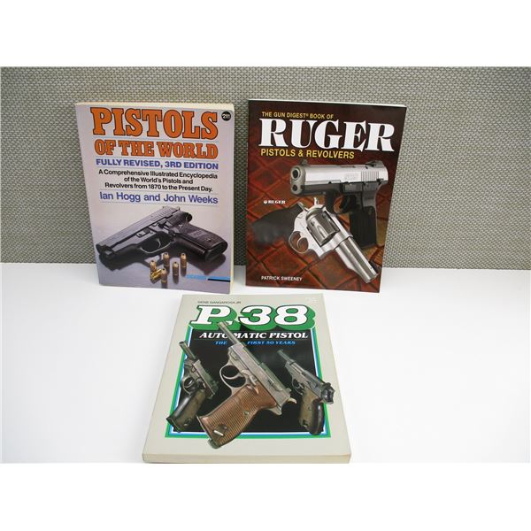 ASSORTED PISTOL BOOKS