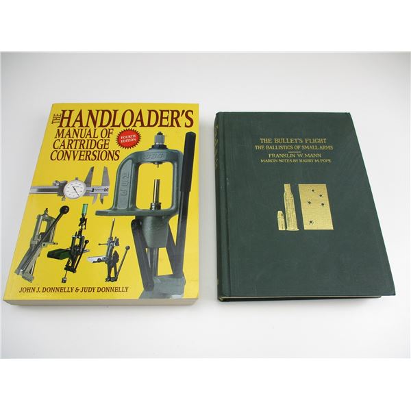 BALLISTICS/HANDLOADER BOOKS