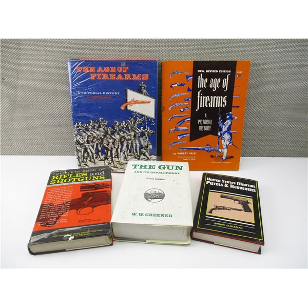 ASSORTED FIREARM BOOKS