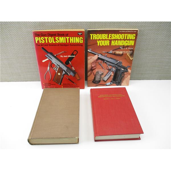 ASSORTED FIREARM/PISTOLSMITHING BOOKS