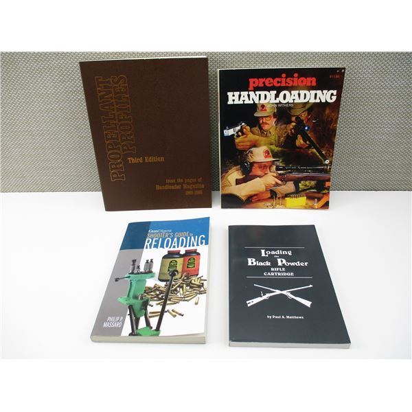 ASSORTED RELOADING BOOKS