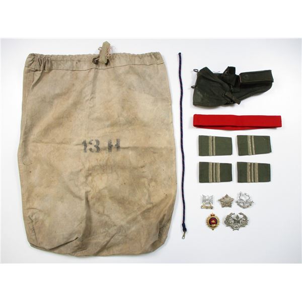 ASSORTED MILITARIA LOT