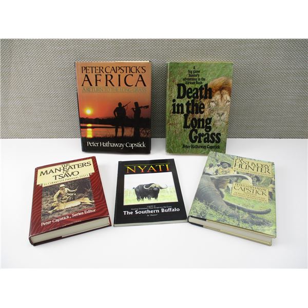 ASSORTED AFRICAN HUNTING BOOKS