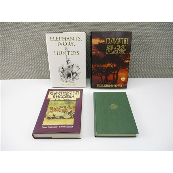 ASSORTED AFRICAN HUNTING BOOKS