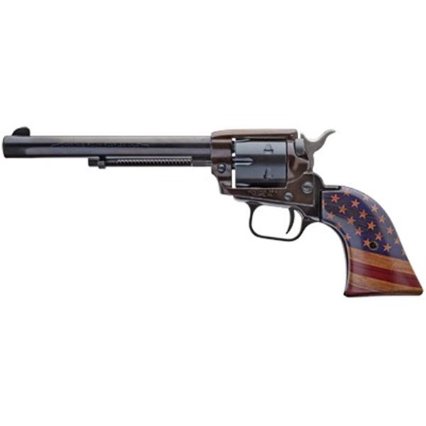 HERITAGE 22LR ONLY 6.5  BL US FLAG