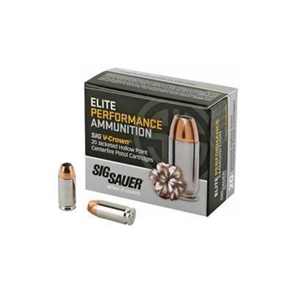 SIG AMMO 40SW 180GR JHP - 20 Rds