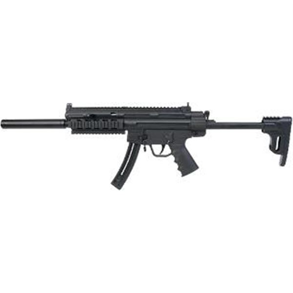 BLG GSG-16 22LR 16.25" MLOK RAIL BLK 22RD