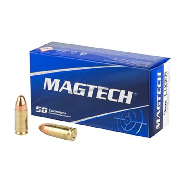 MAGTECH 9MM 115GR FMJ - 50 Rds