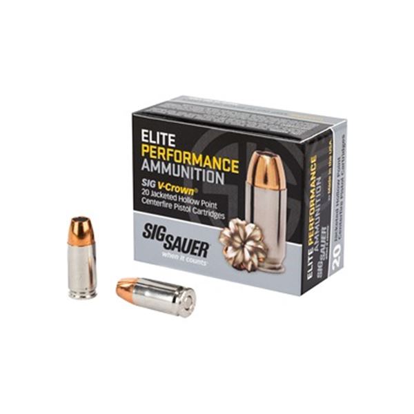 SIG AMMO 9MM 124GR JHP - 20 Rds