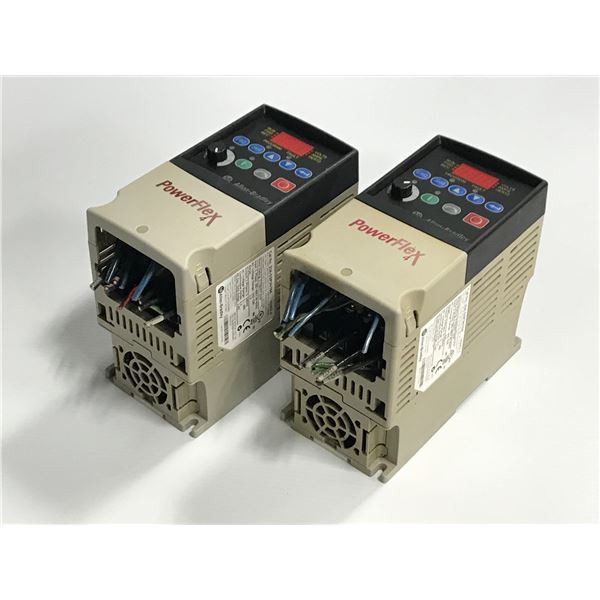 (2) Allen Bradley #22A-D2P3N104 Drives