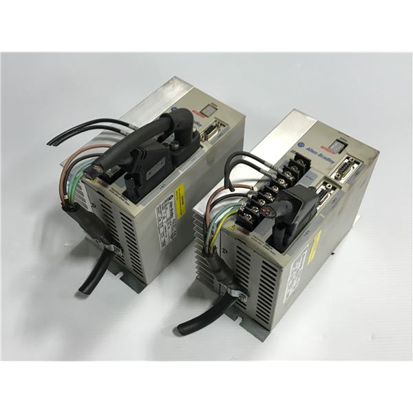 (2) Allen Bradley #2098-DSD-010 Drives