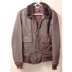 Apollo Brown Leather Flight Jacket