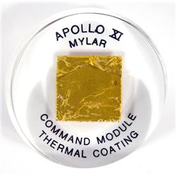 Apollo 11, 1969, FLOWN Gold Foil