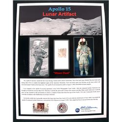 Apollo 15, 1971, Lunar Dust Sample