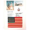 Image 1 : STS-1, 1981, FLOWN US Flag