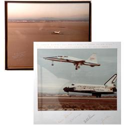 STS-5, 1982, Crew-Signed Presentation Photo