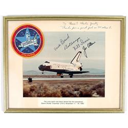 STS-5, 1982, FLOWN Crew Patch