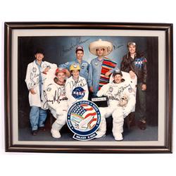 STS-61B, 1985, Humorous Autographed Crew Photo