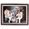 Image 1 : STS-61B, 1985, Humorous Autographed Crew Photo