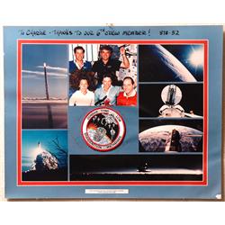 STS-32, 1990, FLOWN Crew Patch