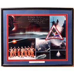 STS-39, 1991, FLOWN Crew Patch