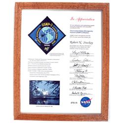 STS-75, 1996, FLOWN Mission Patch