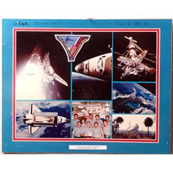 STS-81, 1997 FLOWN Crew Patch