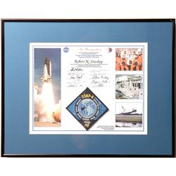 STS-87, 1997, FLOWN USMP-4 Mission Patch