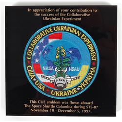 STS-87, FLOWN Mission Patch
