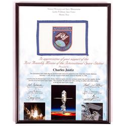 STS-88, 1998, International Space Station Flag