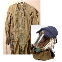 Soviet Air Force, GSh-4MO Helmet and Partial Pressure S