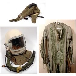 Soviet Gsh-6A Helmet and Partial Pressure Suit (VVK-6M)
