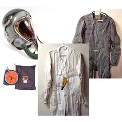 French EFA Type 21 White Helmet and EFA-ARZ Type 30 Par