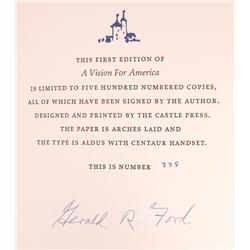 Ford, Gerald R. A Vision For America