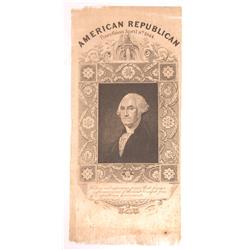 [Clay, Henry] 1844 Presidential Campaign Ribbon