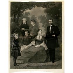 Gent. Grant & His Family by John Sartain
