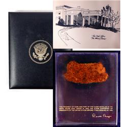 [Reagan, Reagan] A Piece of the 1934 Oval Office Floor