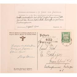 Zeppelin, Ferdinand von & Hugo Eckener