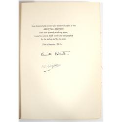 1st Ed. "Trending Into Maine" Signed by Roberts & Wyeth