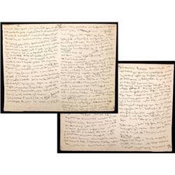 Marx' Autograph Notes on Das Kapital