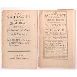[1711 British Military Pamphlet - War of Spanish Succession]