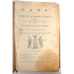 Laws of the State of New-York, 1789