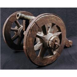 Late 17th-18th Century Bronze Model Cannon