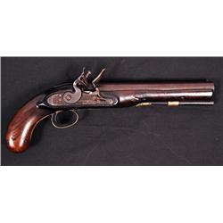 An Antique English/American Flintlock Pistol