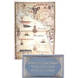 Limited Edition Set of Twelve West Coast Maps-