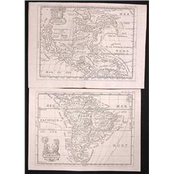 L'Amerique Septentrionale and Meridionale, 1690 - California As An Island