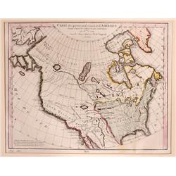 DeVaugondy Map of America