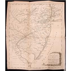 1780 Map of New Jersey